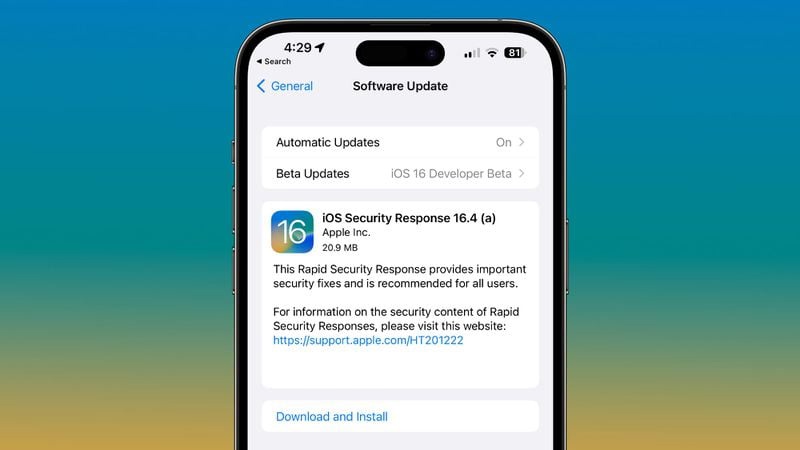 ƻ iOS 16.4 Beta 3 µĿٰȫӦһЩӦóܻر